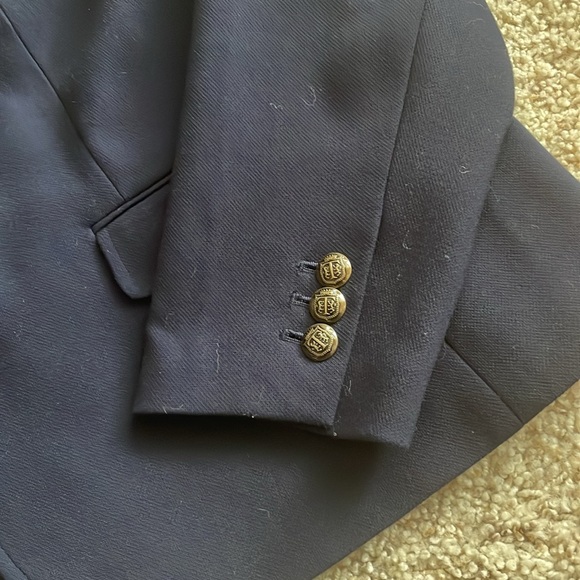 Talbots navy jacket - Picture 3 of 4